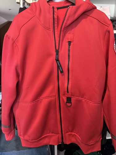 Canada goose red zip - red, up